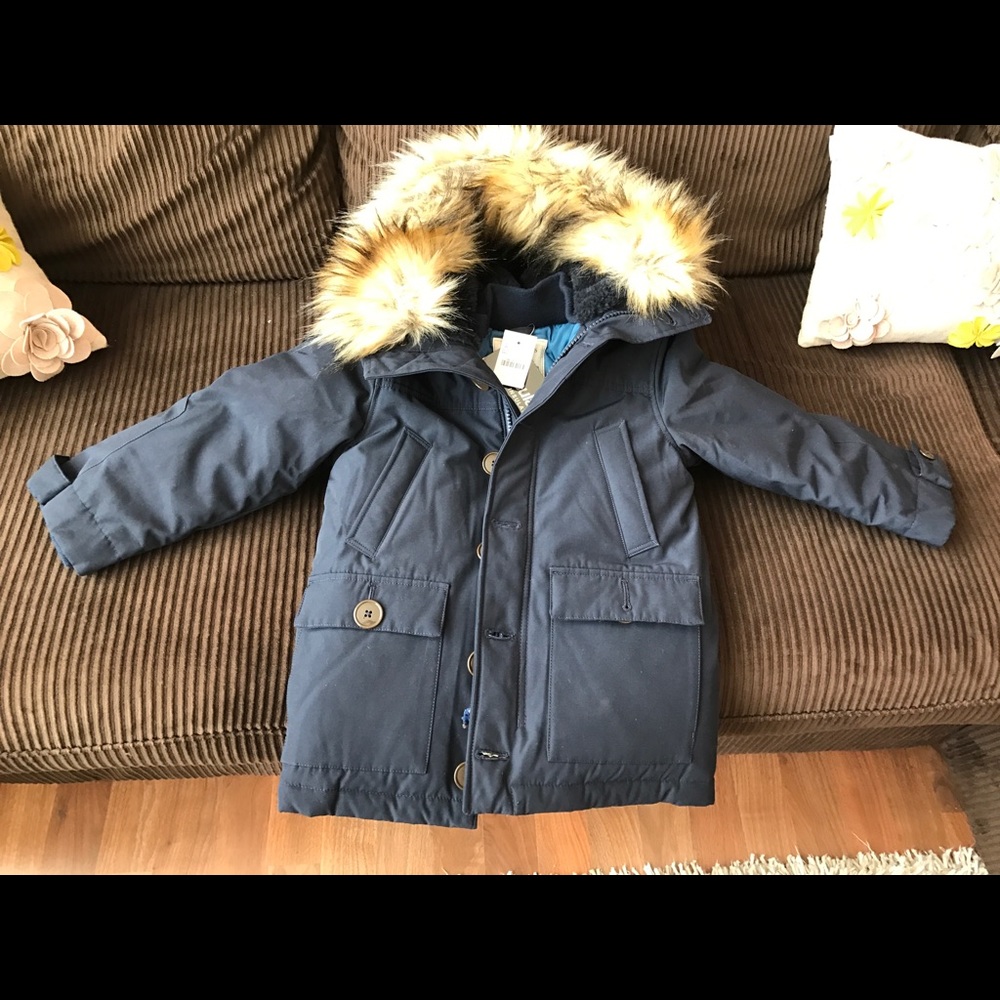 Boys Crew cut  winter coat NWT